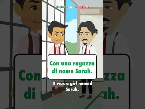 Learn Italian: Who was your first kiss?