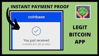 Free Bitcoin App instant Payment proof! (don't skip!)