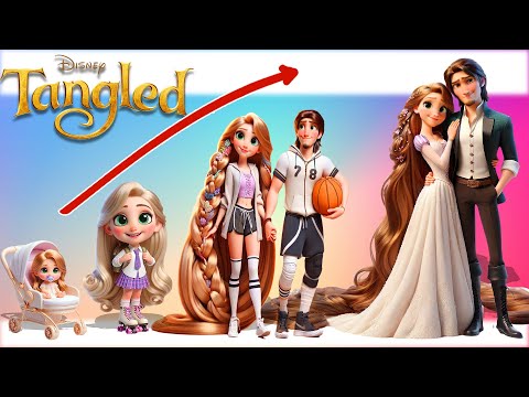 Disney Princess Growing Up Compilation | Cartoon Wow