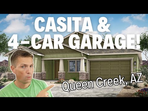 Queen Creek AZ New Homes | North Creek | Sandpiper Model Tour | Woodside Homes