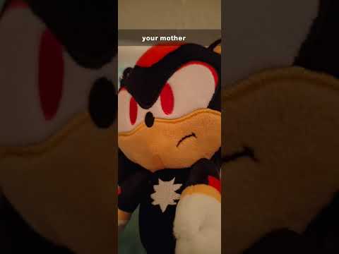 POV: Sonic and shadow on Snapchat #sonic #plushies #shorts