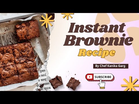 "Quick and Irresistible Brownie Fix in No Time!"