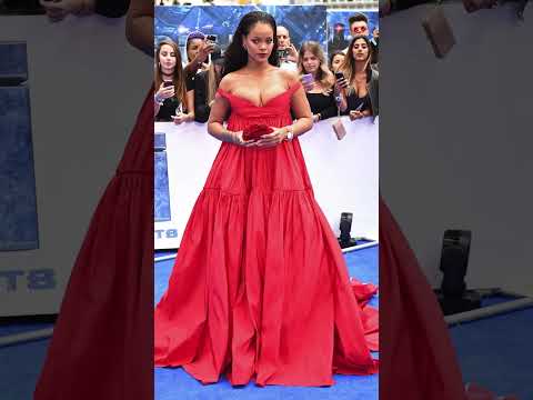 Rihanna's Red Carpet Revolution| Celebrity Style #rihanna