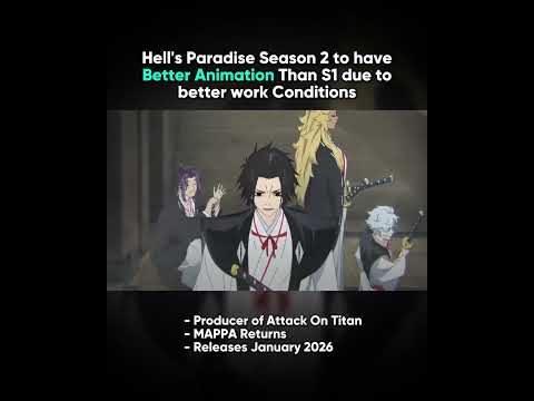 and Hell's Paradise Season 2 #hellsparadise #jigokuraku