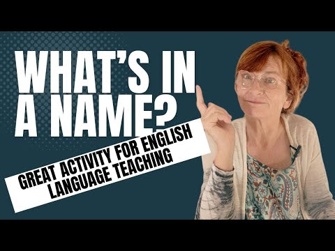 Engaging English Language Teaching Activity for New Classes- Low Prep/ High Output