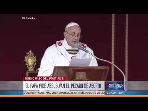 Video: Papa autoriza absolver el aborto durante Jubileo