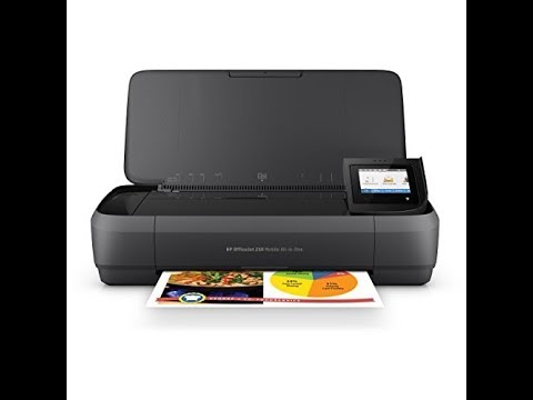 HP OfficeJet 250 All-in-One Portable Printer with Wireless  Mobile Printing See Below