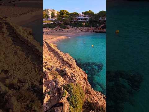 CALA ESMERALDA 🩵 CALA D'OR 🩵 MALLORCA 🩵 🏝 #MAJORCA #MALLORCA #MALLORCALOVE #sunrise