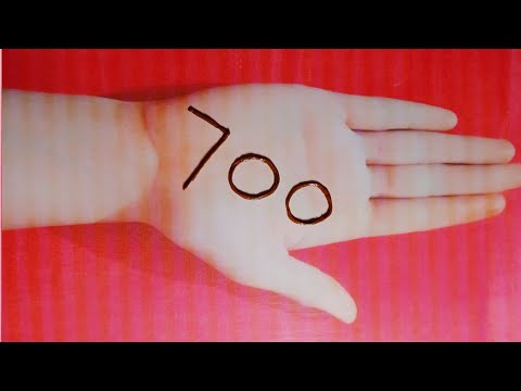 Easy trick! 700 stylish mehndi design for begginers | Numbers mehndi design | Mehndi designs