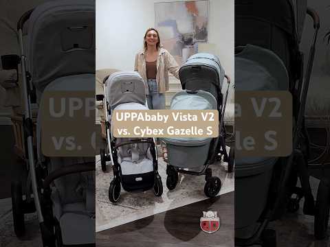 UPPAbaby Vista V2 vs. Cybex Gazelle S Stroller Comparison! #baby #babygear #stroller