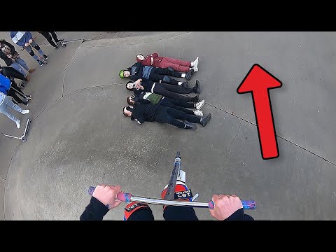 5 Kids, 10ft Gap & 1 Insane Trick!