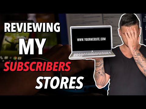 🤦‍♂️ Reviewing SUBSCRIBERS Stores | Shopify Dropshipping 2020