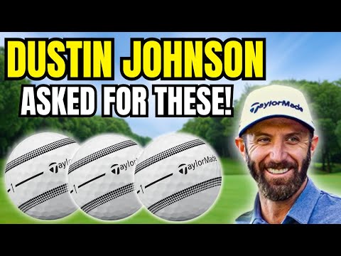 Taylormade Stripe - TP5x & TP5 | DUSTIN JOHNSON ASKED FOR THESE GOLF BALLS!