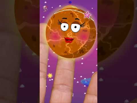 Planet Finger Family #shorts #trending #babysong #learning #viral