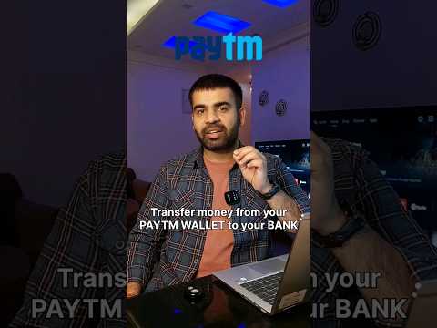 How to transfer paytm wallet balance to your bank account?  #shorts