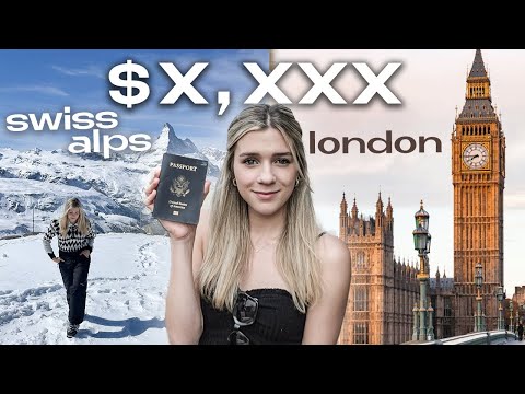 What I Spent on My 2 Week Europe Trip  *luxury on a budget*