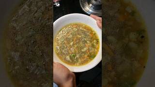 Try this healthy vegetable soup #recipe #shorts #soup #veggies #winterrecipe #asmr