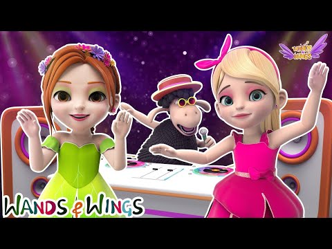 Party Freeze Dance Song | Princess Dance Party | Nursery Rhymes & Kids Songs