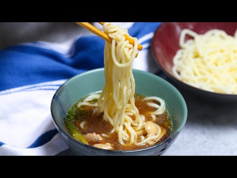 Homemade Tsukemen (Japanese Dipping Ramen Noodles)