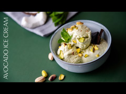 Ice Cream, Homemade Recipe: Avocado and Pistachio Give the Final Tasty