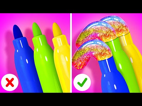 AMAZING SCHOOL HACKS REVEALED 😍 Who Can Draw It Better Wins the Prize By Imagine PlayWorld