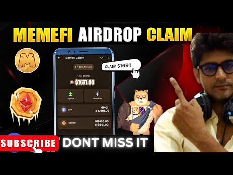 Memefi Airdrop update | Memefi airdrop criteria | Memefi Airdrop