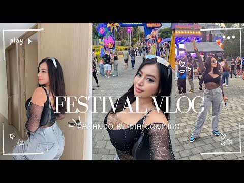 Estuve en un festival Y ESTO PASO..! Vlog |Bunnycitaa