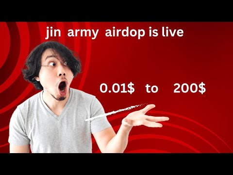 new airdrop jin army airdrop how I withdraw from jin @jin @Cryptomaxx661