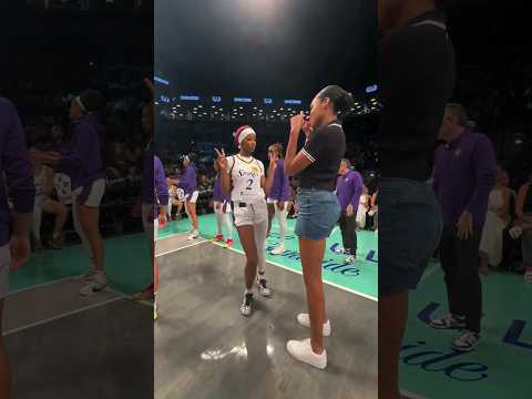 LA Sparks Starting 5 Unique Introductions!