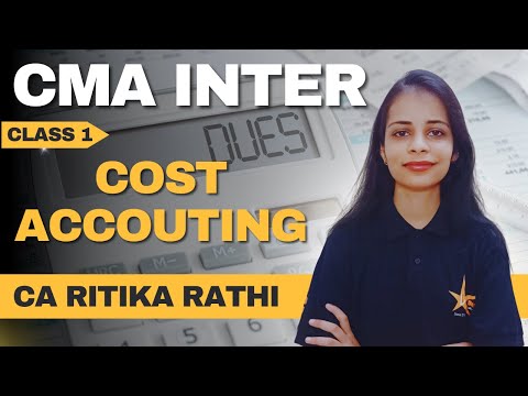 Free CMA Inter Classes | Costing Intro | CA Ritika Rathi | 8 Jan