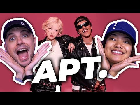 WE react to ROSÉ & Bruno Mars - APT. MV