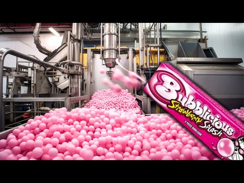 How Bubblegum is Made in Factories | HOW IT'S MADE