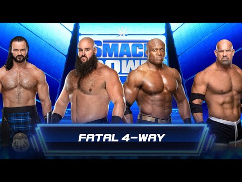 Full Match | McIntyre vs Strowman vs Lashley vs Goldberg | WWE SmackDown