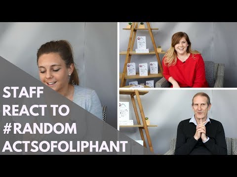 HCP Staff react to #RandomActsofOliphant