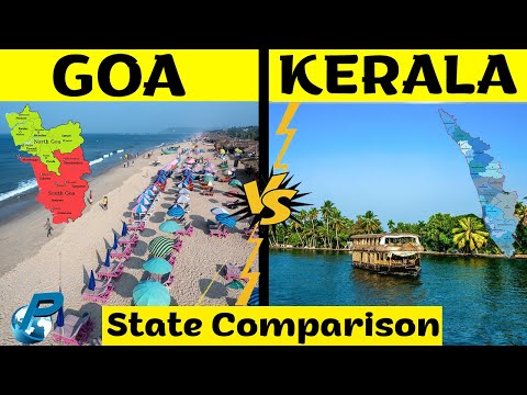 Goa VS Kerala State Comparison in Hindi | Kerala VS Goa Unbiased Comparison 2024