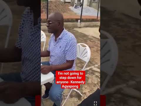 Kennedy Agyapong has promised not to step down for Bawumia. #bawumia #kennedyagyapong #ghananews