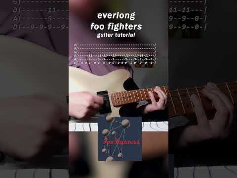 Everlong Guitar Lesson #everlong #foofighters #guitarlesson