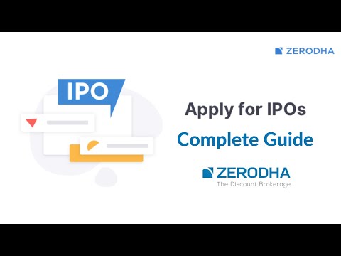 Applying for an IPO got so easy with Zerodha Demat Account