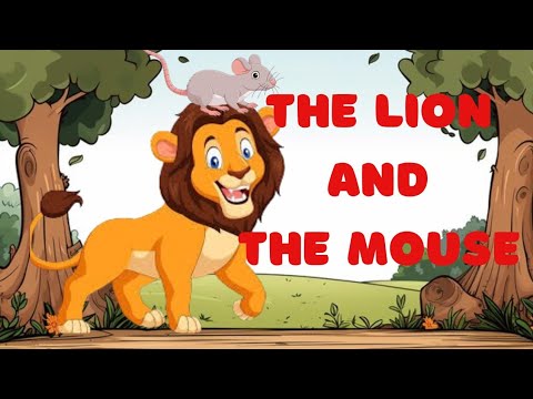 The Lion🦁 And The Mouse 🐰 @reebcreations#cartoon #trending #bedtimestories #animals #lion #mouse