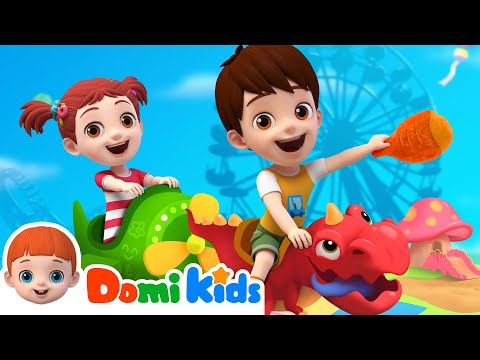 Play Nice at The Playground | Good Manner Song | Sing Along Domi Kids |Kids Songs and Nursery Rhymes