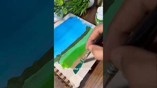 Realistic painting sketchbook review in Tamil #satisfying #acrylicpainting #review