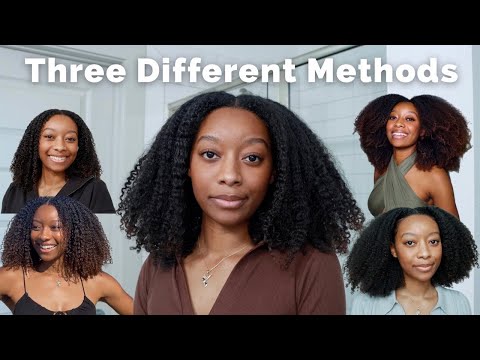 My Wash N Go Routines | How I Achieve Any Look I Want