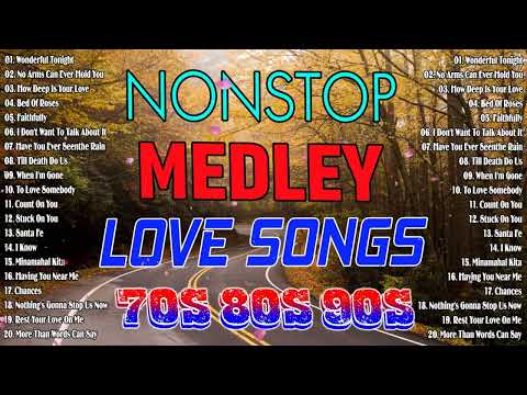 Slow Rock Medley 💌💌 Most Popular Non Stop Medley Songs