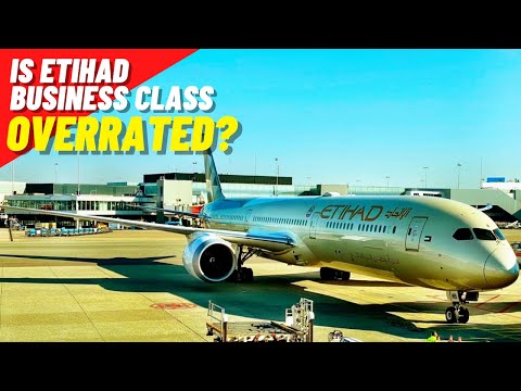 Etihad 787-10 Business Class Studio to Abu Dhabi