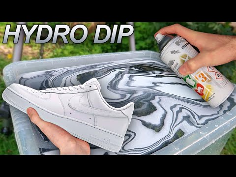 Custom HYDRO Dipping Air Force 1's 👟🎨