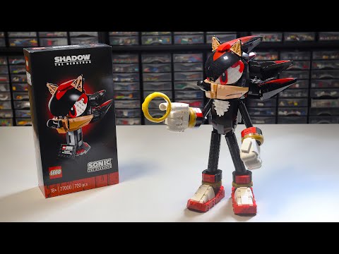 I made a LEGO Shadow the Hedgehog