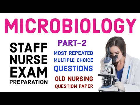 Microbiology MCQs for staff nurse exam 2023