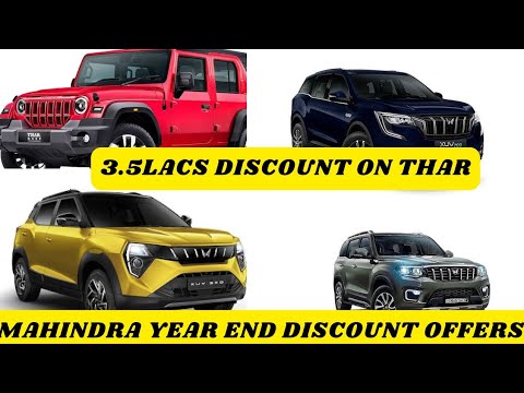 Biggest Stock Clearance Discount Offers on Mahindra Cars | Mahindra Cars Discount