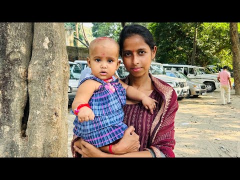 meri bittu ka mundan ho gya🥰😍 || Namish dham teerth Sthal 🙏🚩 || jai mata di #vlog #minivlog #mundan