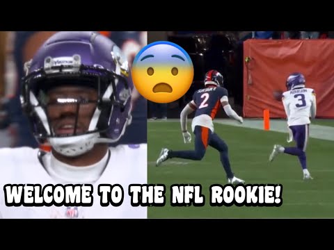 Jordan Addison ‘LOCKED UP’ Vs Patrick Surtain! 😰🔒 Vikings Vs Broncos 2023 highlights (WR Vs CB)